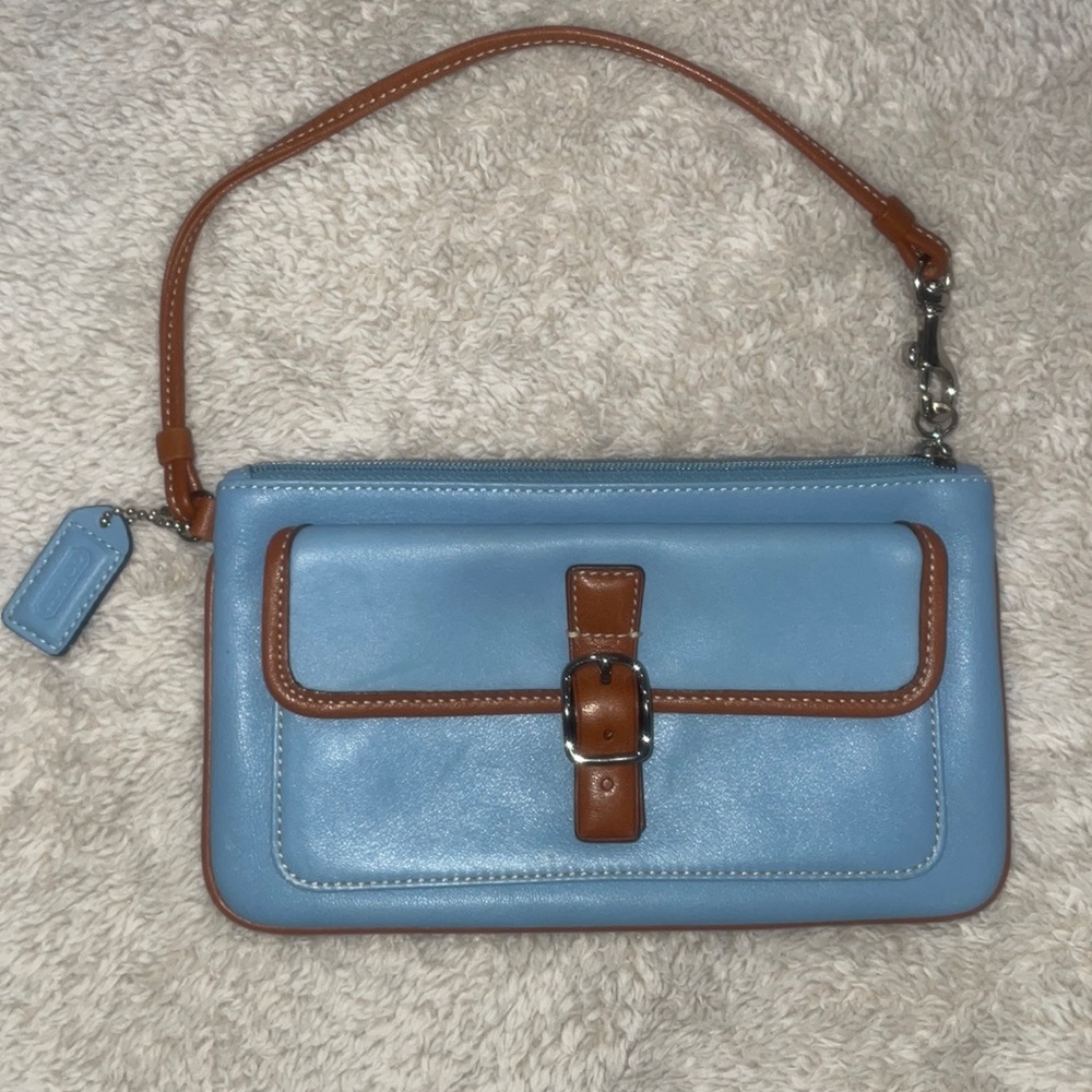 Classic Coach wristlet
